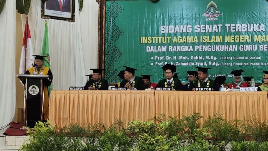 IAIN Madura Diperkuat Guru Besar Ulumul Quran dan Pemikiran Politik Islam Pamekasan