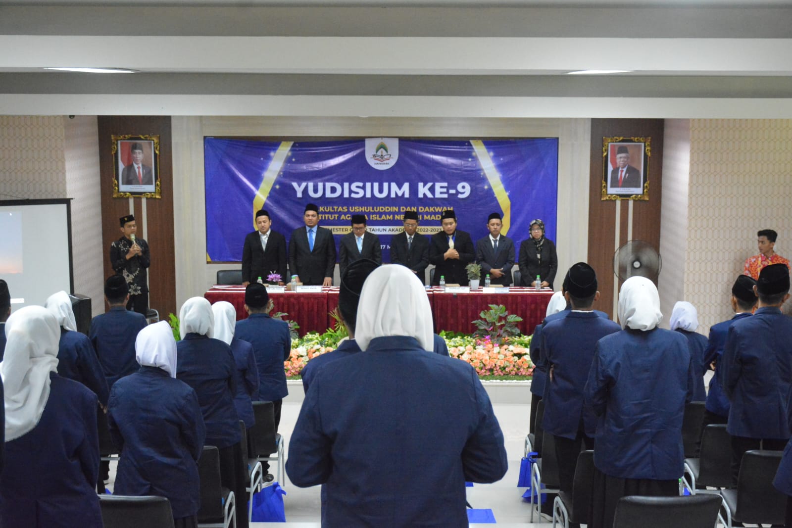 Yudisium Sarjana Ke 9, Dekan Fakultas Ushuluddin dan Dakwah IAIN Madura Tekankan Moderasi Beragama dan Hindari Politisasi Agama  
