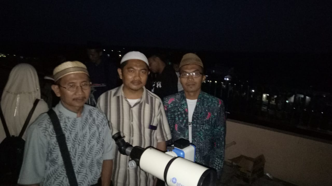 RUKYATUL HILAL UNTUK 1 SYAWAL 1439 HIJRIYAH  DI LABORATORIUM OBSERVATORIUM FAKULTAS SYARIAH IAIN MADURA