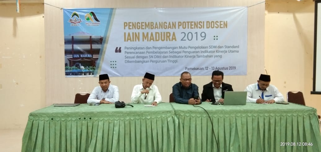  WORKSHOP PENGEMBANGAN POTENSI DOSEN 2019