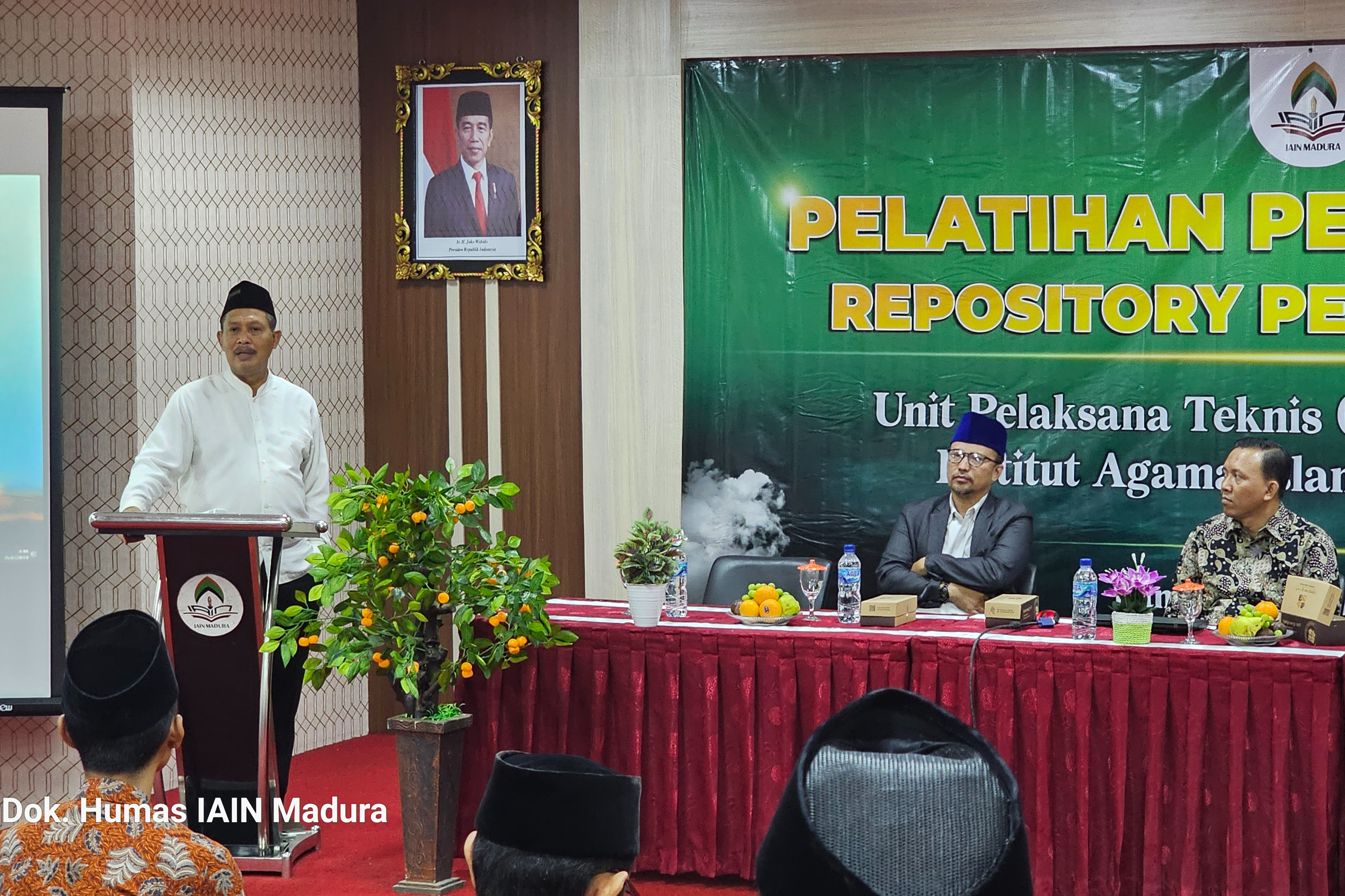 Perpustakaan Gelar Pelatihan Pengelolaan Repository