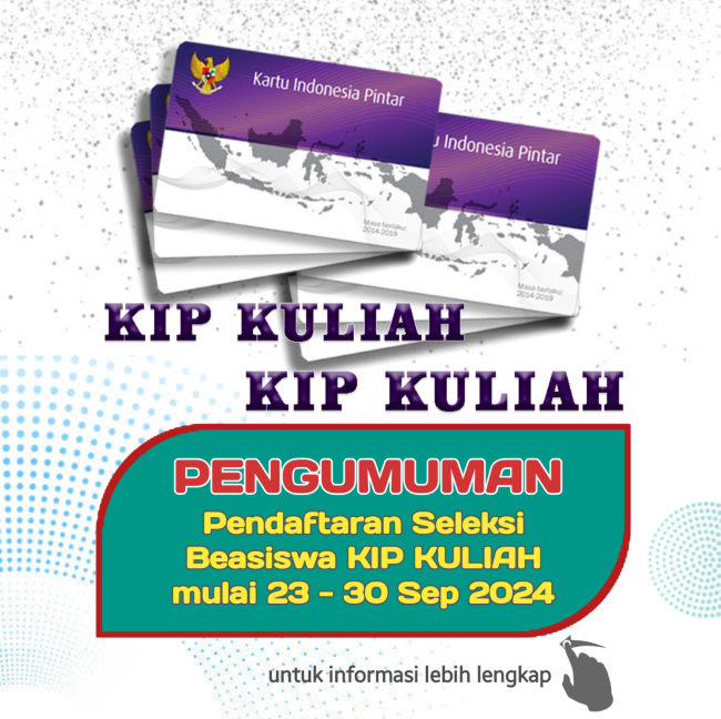 Pendaftaran KIP Kuliah 2024