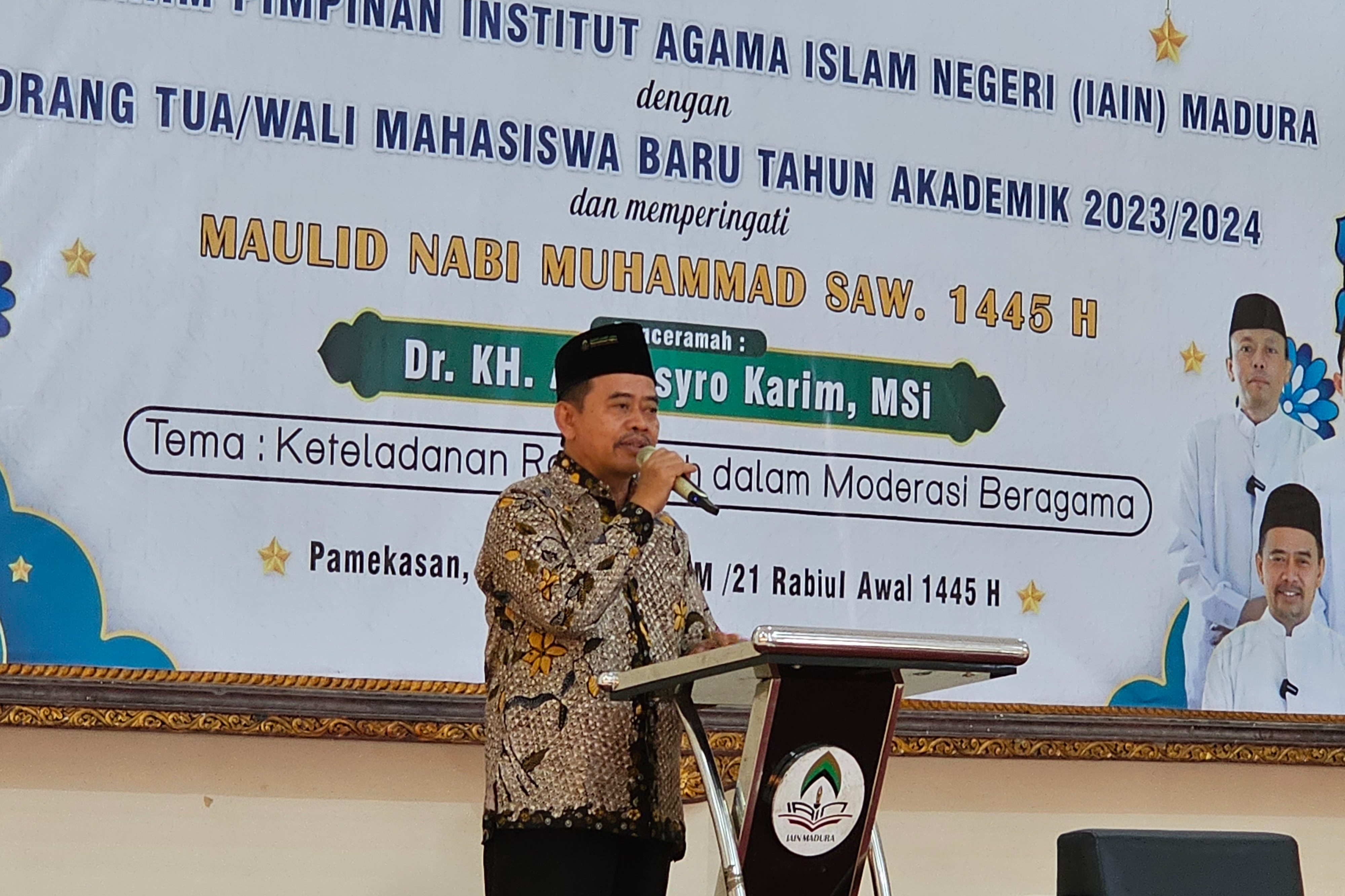 Temu Wali Mahasiswa Baru TA 2023/2024, Rektor: untuk Membangun Kemitraan yang Kuat Antara Kampus, Mahasiswa dan Orang Tua/Wali