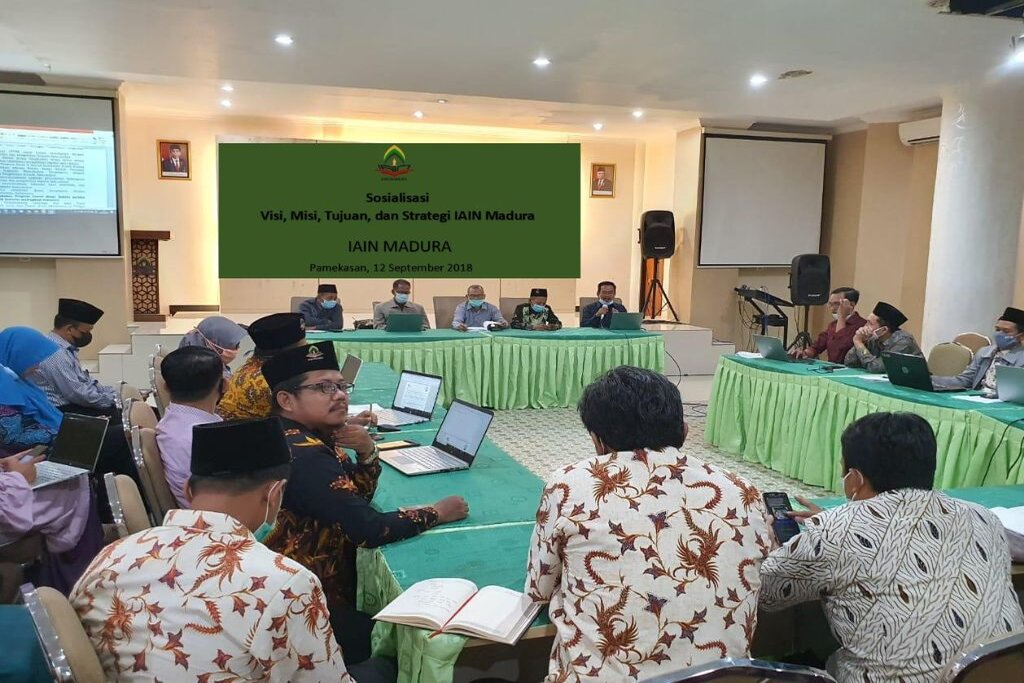 Sosialisasi Visi, Misi, Tujuan, dan Strategi IAIN Madura Berlangsung Lancar, Dihadiri Seluruh Civitas Akademika