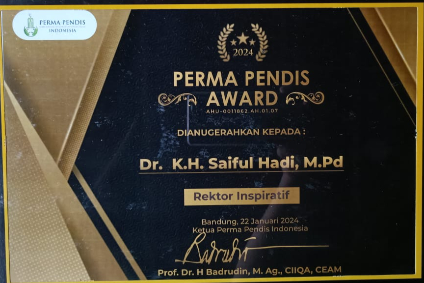 IAIN Madura Raih 3 Kategori dalam Penghargaan PERMA PENDIS AWARD 2024