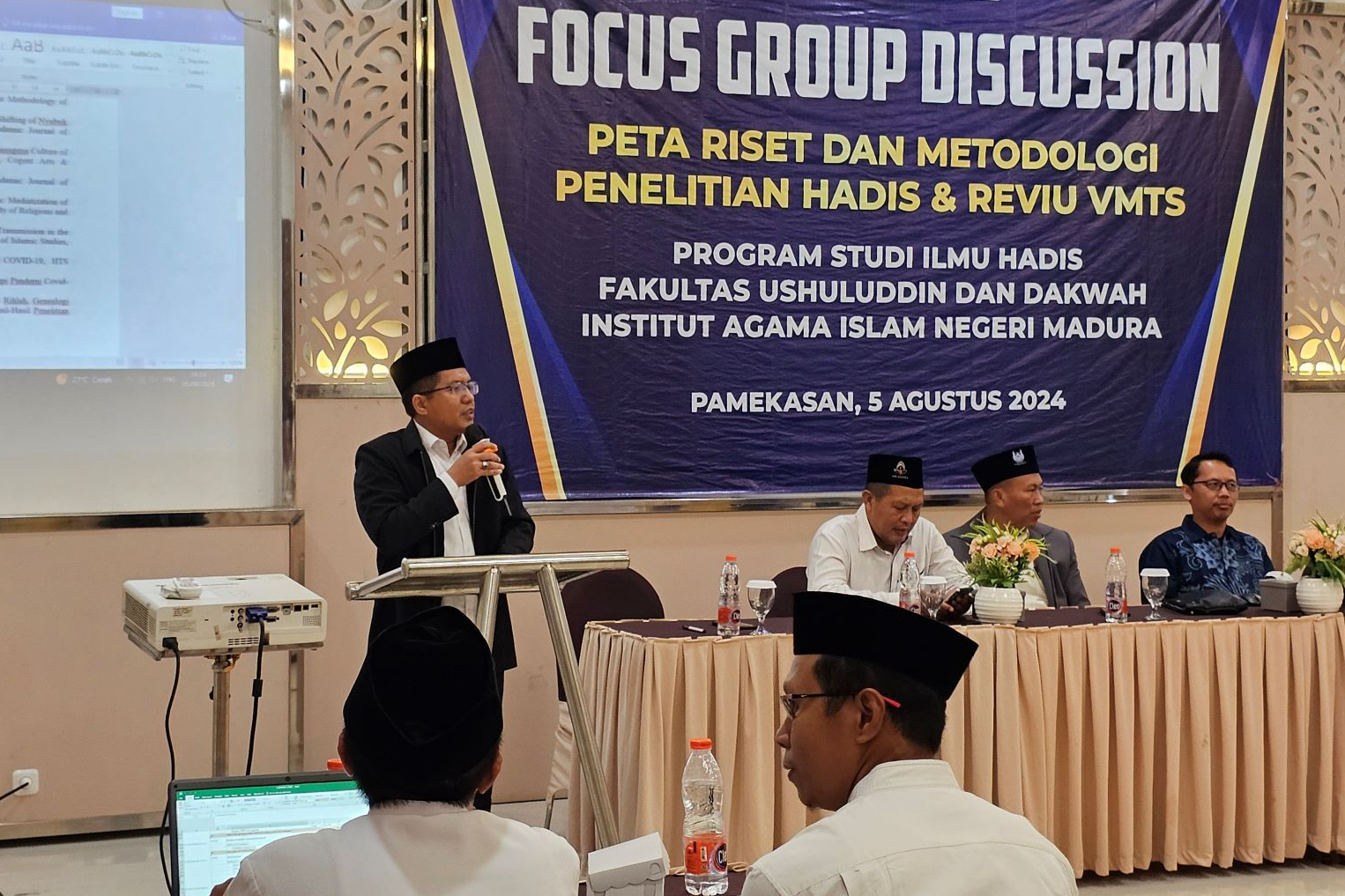 Fakultas Ushuluddin dan Dakwah Gelar FGD untuk Peta Riset dan Metodologi Penelitian Hadis