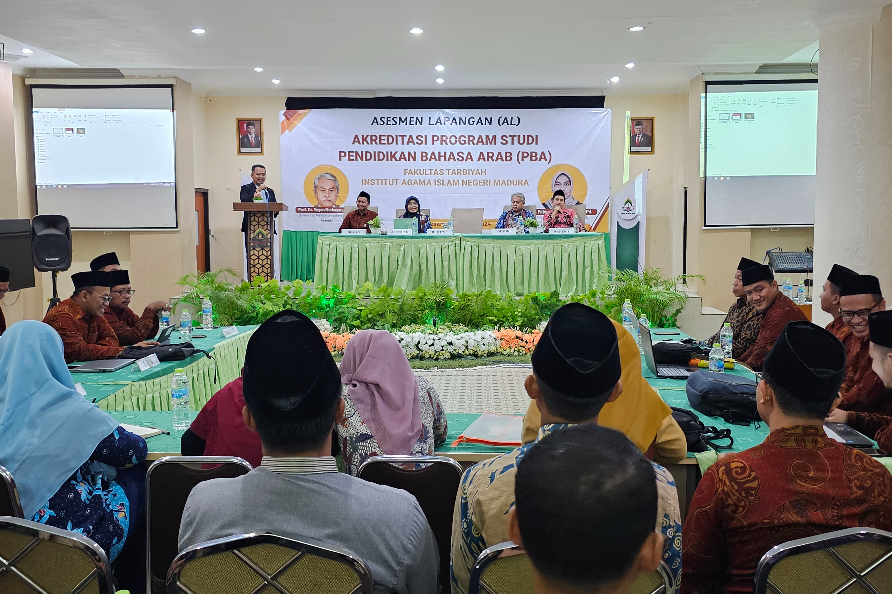 Pembukaan Akreditasi Lapangan Prodi Pendidikan Bahasa Arab Fakultas Tarbiyah IAIN Madura