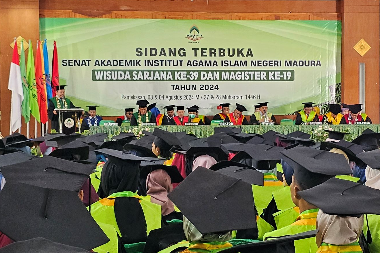 IAIN Madura Gelar Wisuda Sarjana Ke-39 dan Magister Ke-19, Siap Melangkah Menjadi UIN Madura