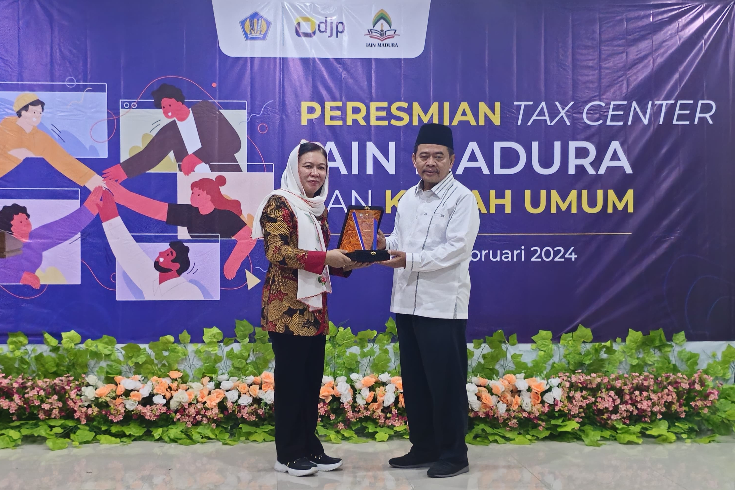 DJP Jatim II Teken MoU dengan IAIN Madura dan Resmikan "Tax Center" ke-5 di Madura