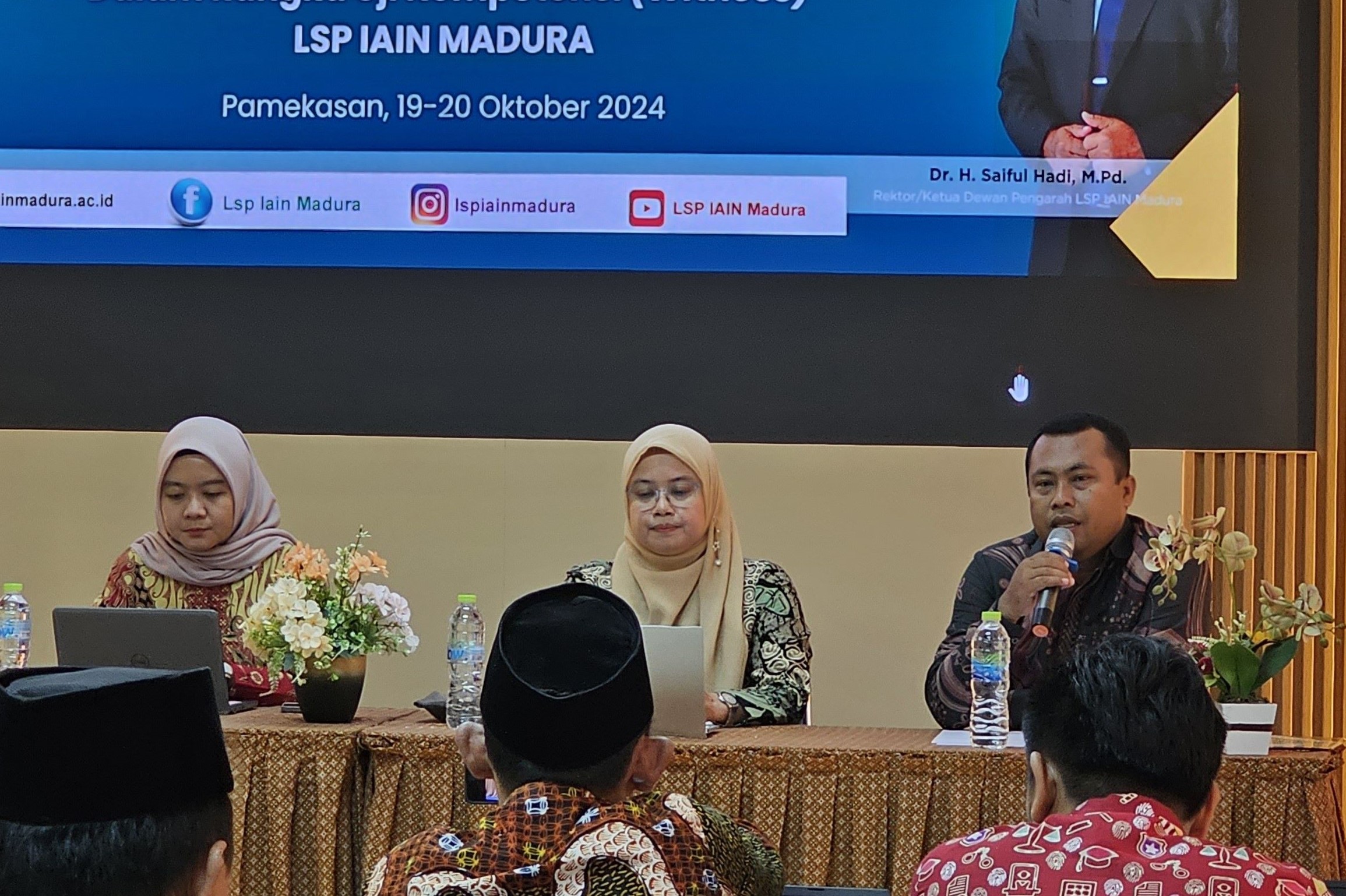 LSP IAIN Madura Ambil Bagian dalam Pembentukan Struktur Kepengurusan Forum LSP P1 PTKIN, Harapan Baru untuk Penguatan Kompetensi Mahasiswa