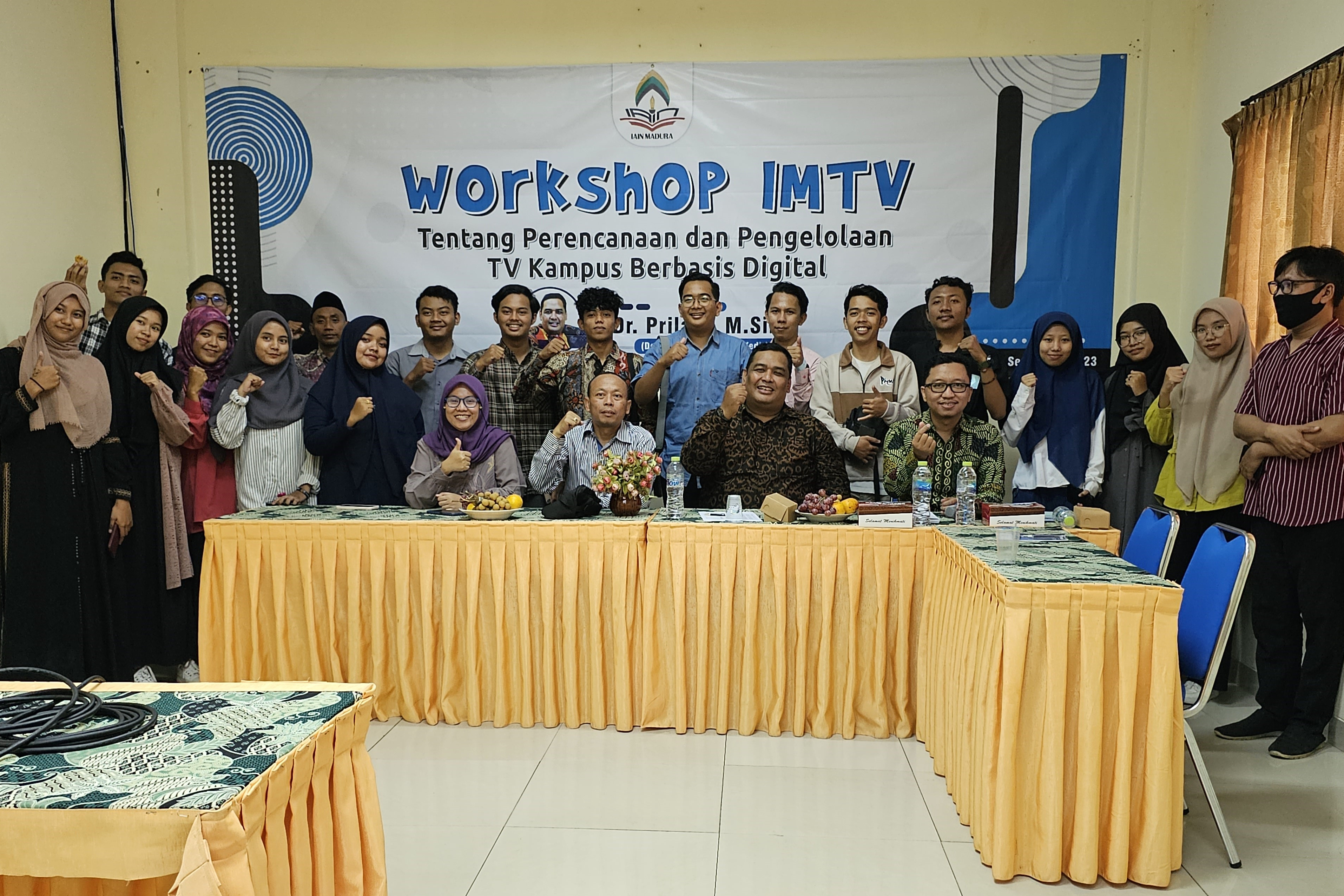 Workshop tentang Perencanaan dan Pengelolaan TV Kampus Berbasis Digital